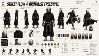 Brutalist Freestyle 角色设定表
